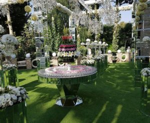 طراحی باغ تالار عروسی